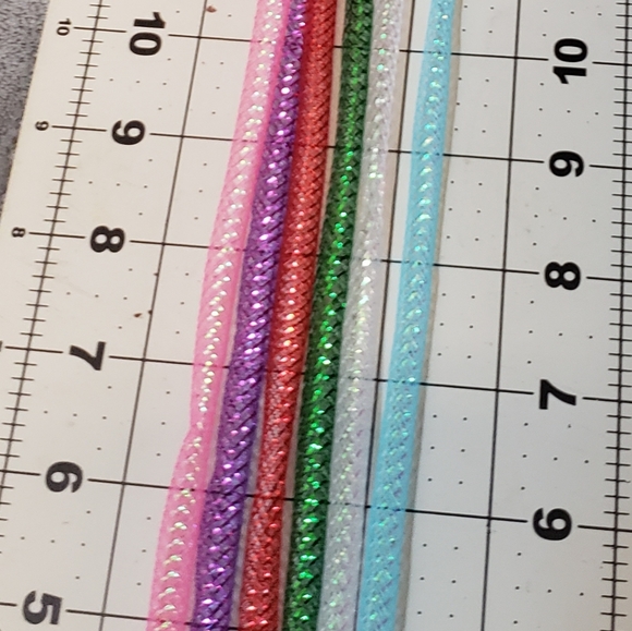 Arts Crafts Decorative Floral Garden Mesh Garland Plastic Red Tubing 36 ft - Picture 6 of 11